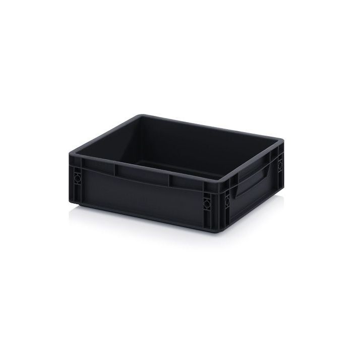 ESD stapelbak 40x30x12cm, inhoud 10 liter, NORAH Plastics ESD stapelbak 40x30x12cm, inhoud 10 liter, NORAH Plastics