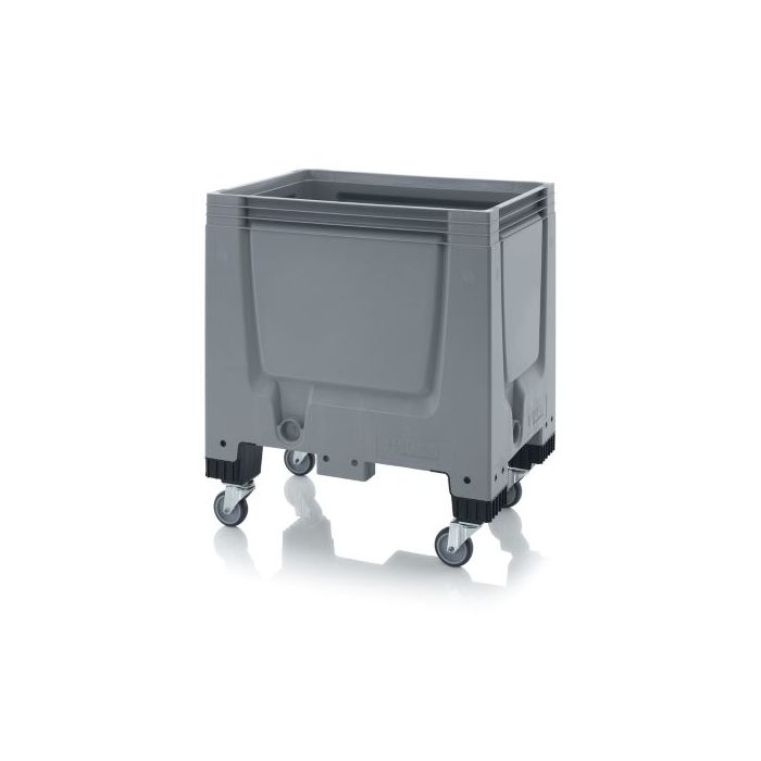 Verrijdbare Palletbox 80x60x93cm, 4 wielen, 250 liter, NORAH Plastics Verrijdbare Palletbox 80x60x93cm, 4 wielen, 250 liter, NORAH Plastics