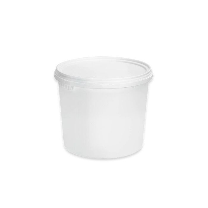 Kunststof emmers, 2,5-liter, Wit, FOOD-GRADE, NORAH-Plastics Kunststof emmers, 2,5-liter, Wit, FOOD-GRADE, NORAH-Plastics