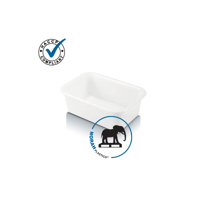 Nestbak 44x32,5x15,5cm, inhoud 12 liter, NORAH Plastics