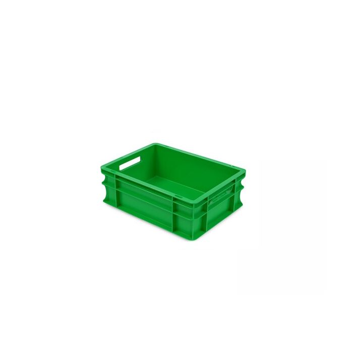 Stapelbak 40x30x17cm, inhoud 15 liter, groen, NORAH Plastics Stapelbak 40x30x17cm, inhoud 15 liter, groen, NORAH Plastics
