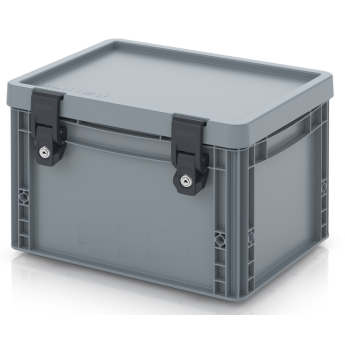 Kunststof bakken met slot, afsluitbaar - NORAH Plastics