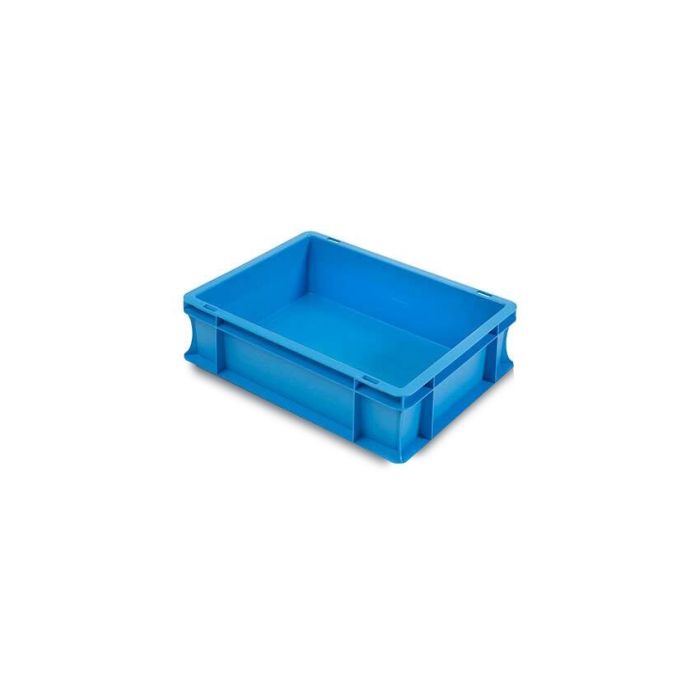 Stapelbak 40x30x12cm, inhoud 10 liter, blauw, NORAH Plastics Stapelbak 40x30x12cm, inhoud 10 liter, blauw, NORAH Plastics