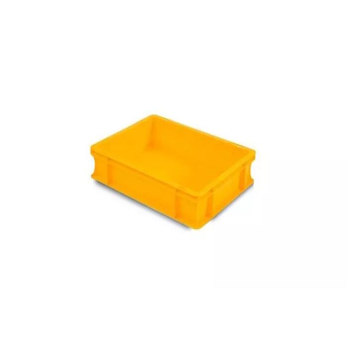 Stapelbak 40x30x12cm, inhoud 10 liter, geel, NORAH Plastics Stapelbak 40x30x12cm, inhoud 10 liter, geel, NORAH Plastics