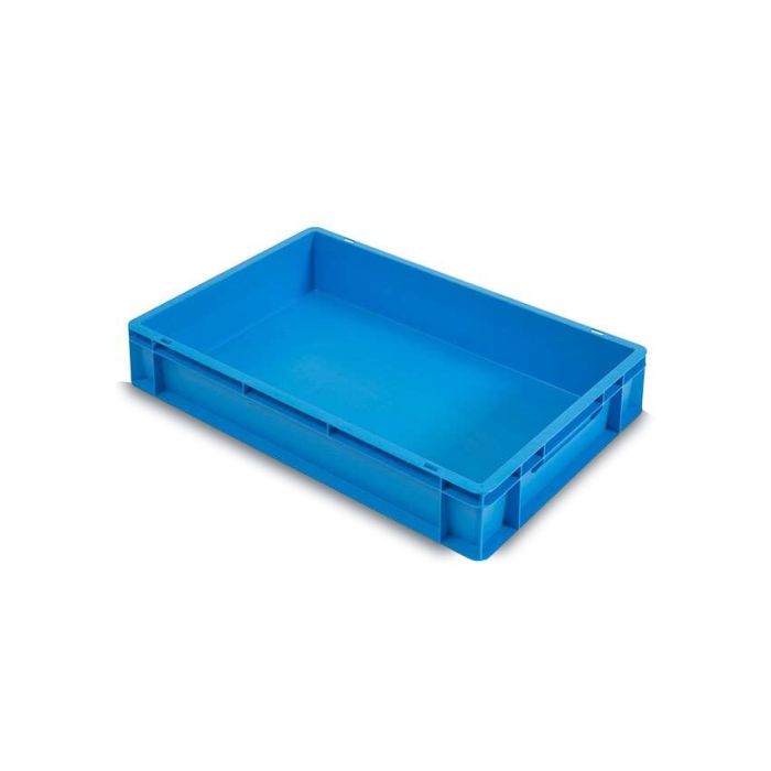 Stapelbak 60x40x12cm, inhoud 20 liter, blauw, Inhoud 20 ,liter, NORAH Plastics