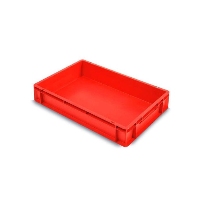 Stapelbak 60x40x12cm, inhoud 20 liter, rood, NORAH Plastics