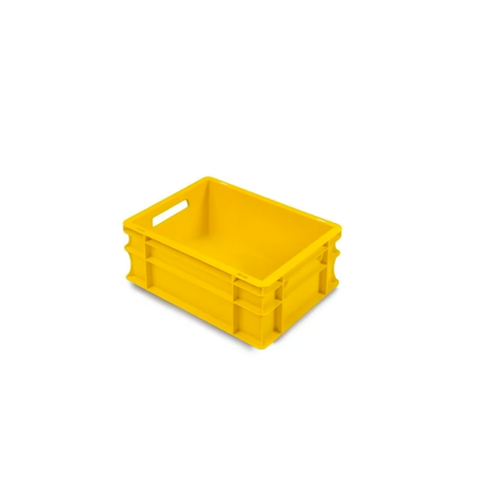 Stapelbox 40x30x17cm, inhoud 15 liter, geel, NORAH Plastics Stapelbox 40x30x17cm, inhoud 15 liter, geel, NORAH Plastics