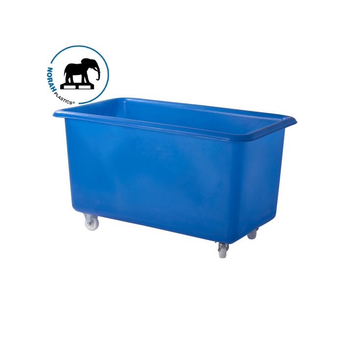 Waswagens, 450 liter, Blauw, NORAH Plastics