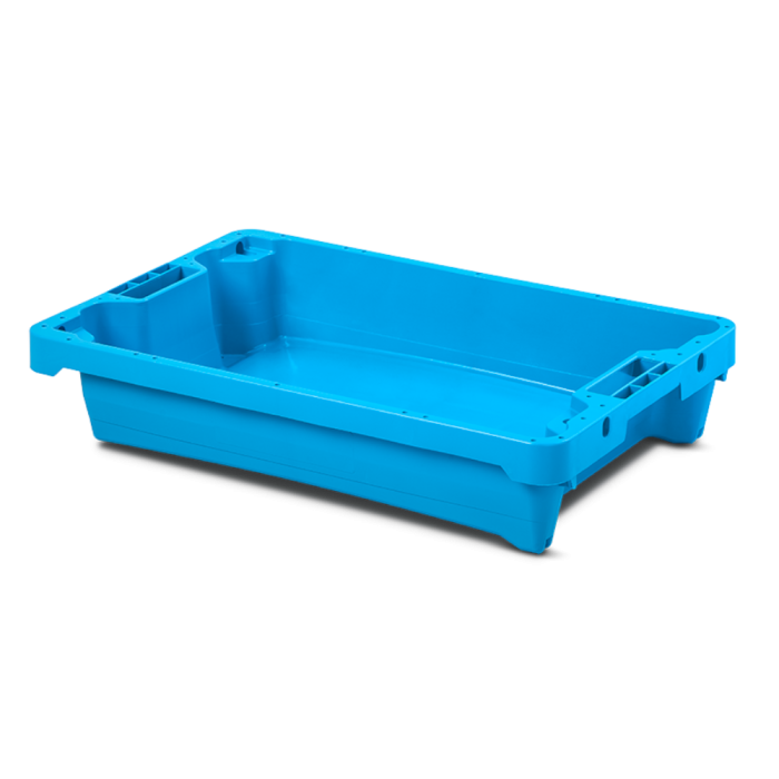 Viskist 60x40x12,5cm, inhoud 15 liter met afwateringsgaten, NORAH Plastics Viskist 60x40x12,5cm, inhoud 15 liter met afwateringsgaten, NORAH Plastics