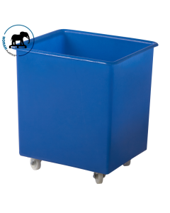 Transportwagen 64x54x69cm, inhoud 135 liter, Blauw, NORAH Plastics