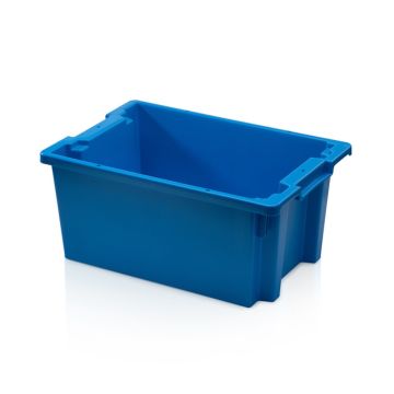 Nestbare stapelbak 60x40x27cm, inhoud 45 liter, PP, NORAH Plastics