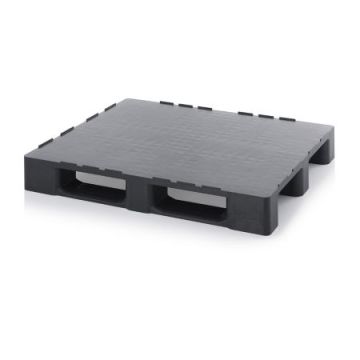 Esd Pallet 120x100x15cm, op 3 sleeplatten, NORAH Plastics