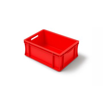 Stapelbak 40x30x22cm, inhoud 20 liter, blauw, NORAH Plastics
