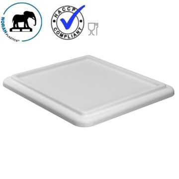 Deksel voor grondstof bak 55 liter, NORAH Plastics