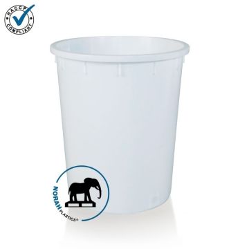 Kunststof ton 150 liter heavy duty