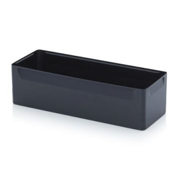 Inzetbak 1/2 afmeting 56x18x15cm voor stapelbakken 60x40cm