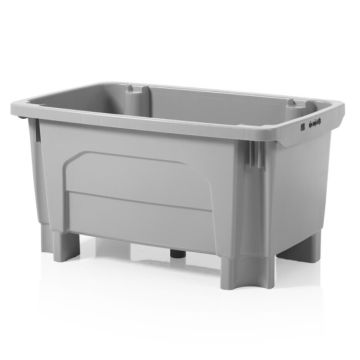 Nest-, stapelcontainer 120x78x63cm, 5 poten, inhoud 300 liter, NORAH Plastics