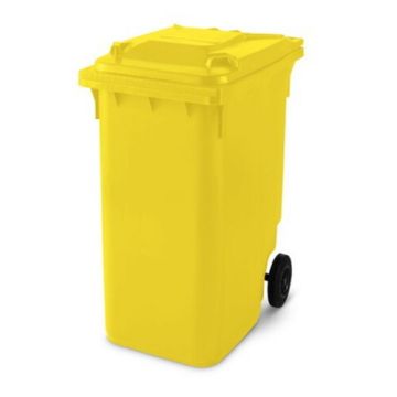 Afvalcontainer 2 wielen, inhoud 360 liter
