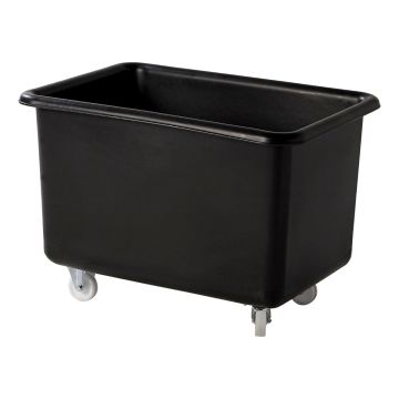 Wasgoedwagen 340 liter, Zwart, Eco Line, NORAH Plastics