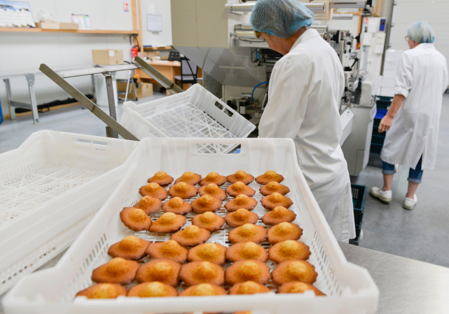 Levensmiddelen bakken 