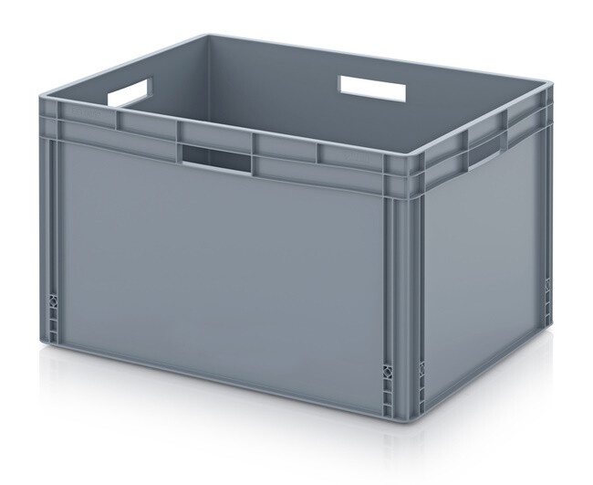 kunststof-stapelbox-80x60x52cm-4-open-handgrepen-GRIJS-NORAH-Plastics